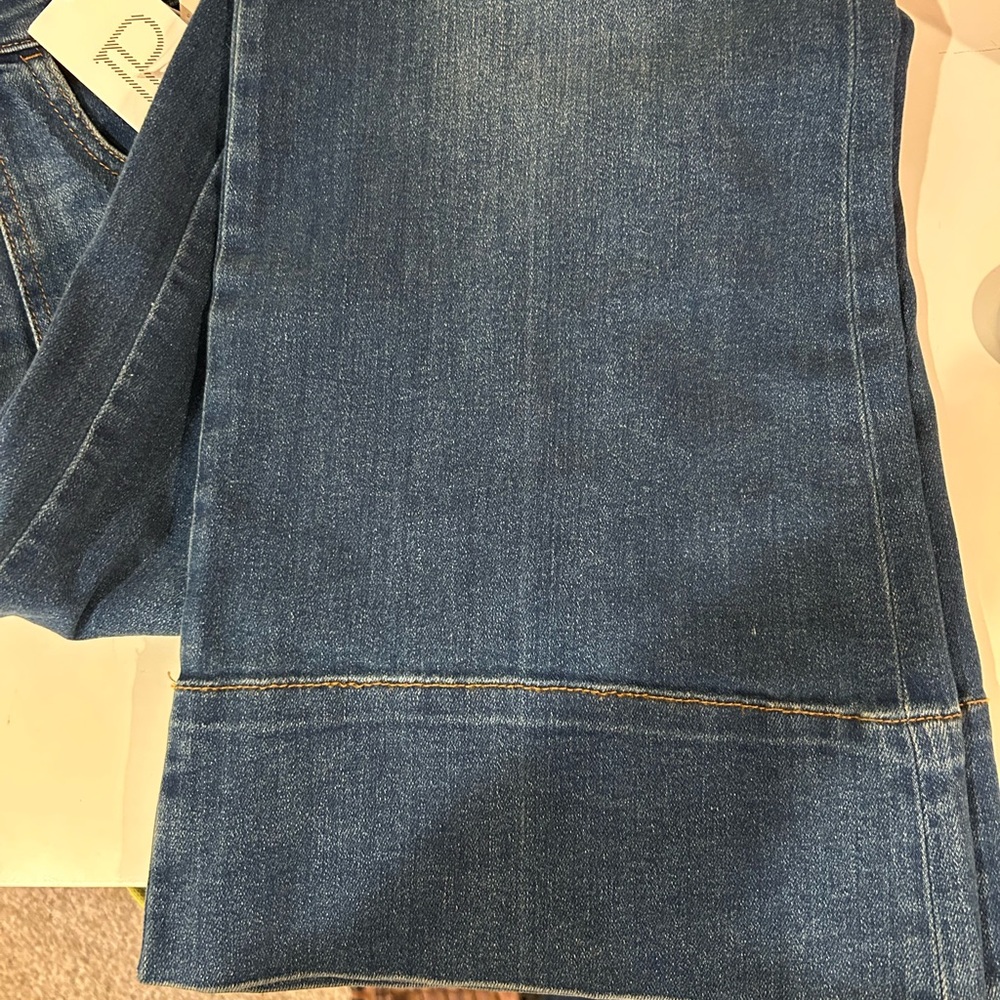 Pilcro Indigo Wide Leg Jeans - Picture 7 of 9